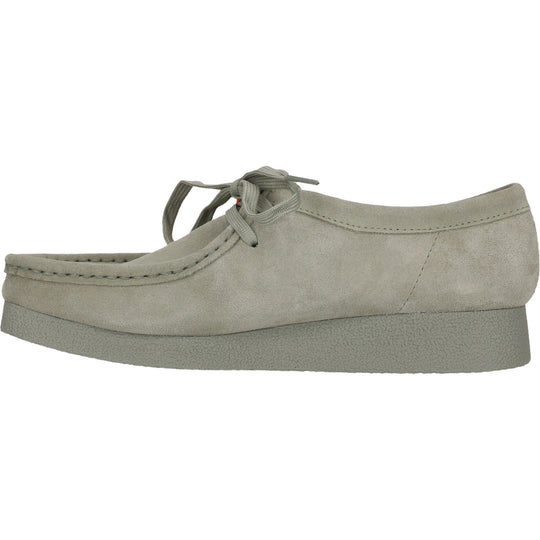 Clarks WallabeeEVOSh Lysegrøn Ruskind