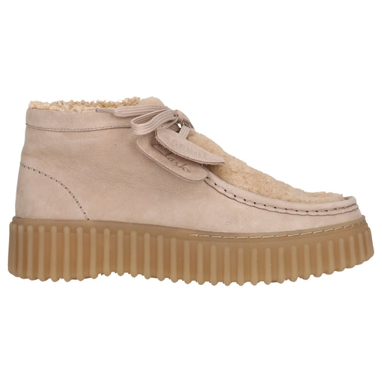 Clarks Torhill Moss D Sandfarvet læder