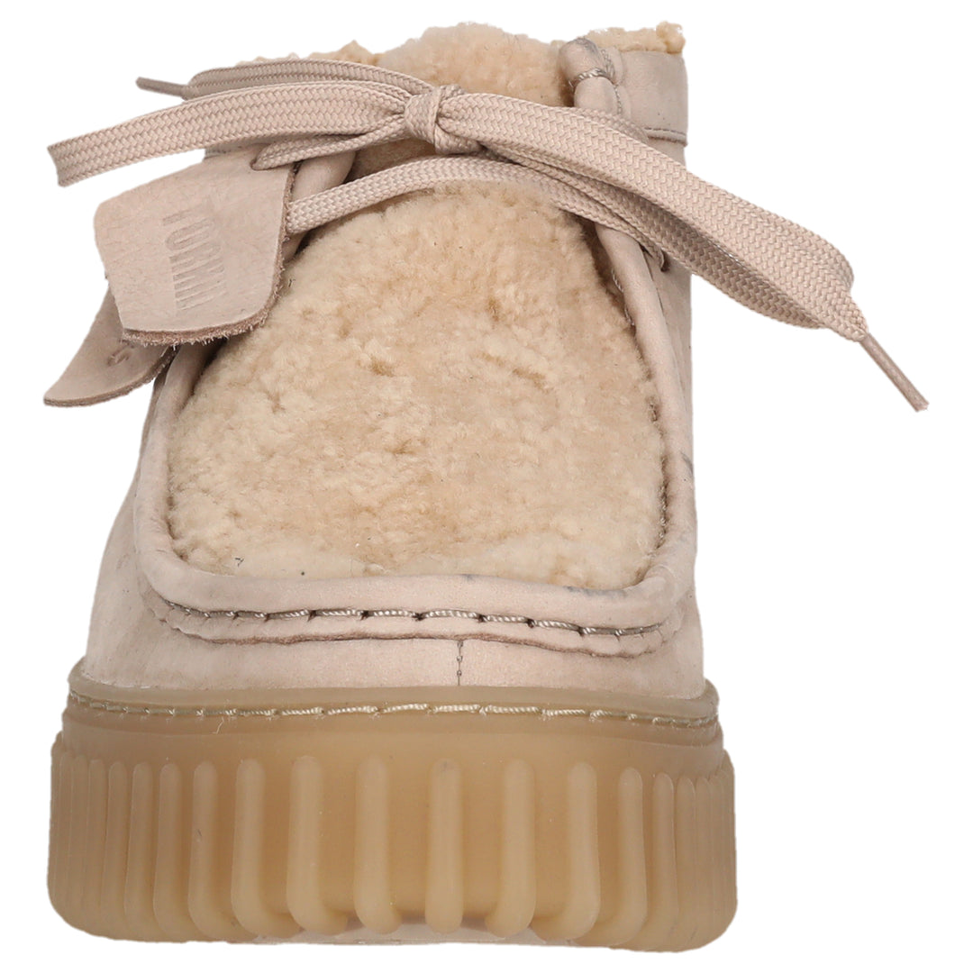 Clarks Torhill Moss D Sandfarvet læder