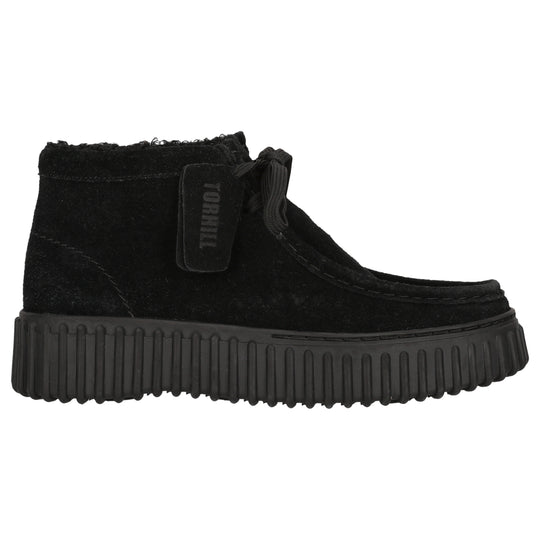 Clarks Torhill Moss D Sort Med For