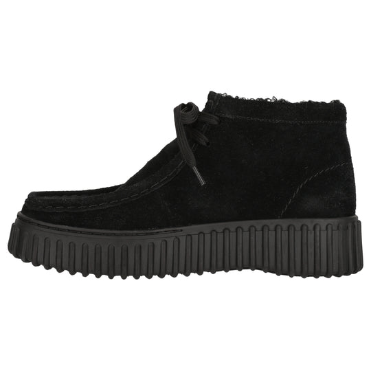 Clarks Torhill Moss D Sort Med For