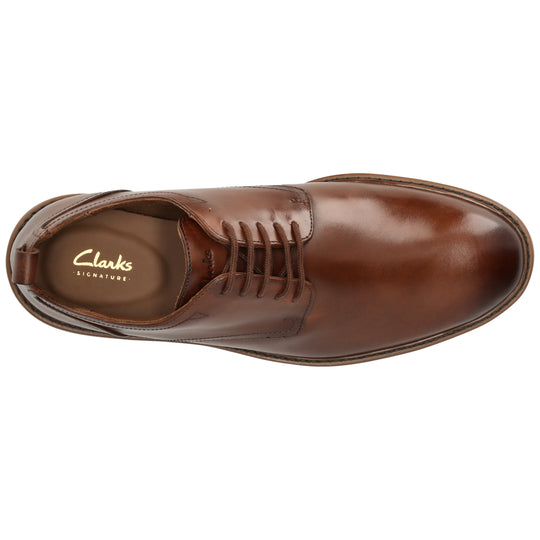 Clarks Aldwin Lace G Tan Læder
