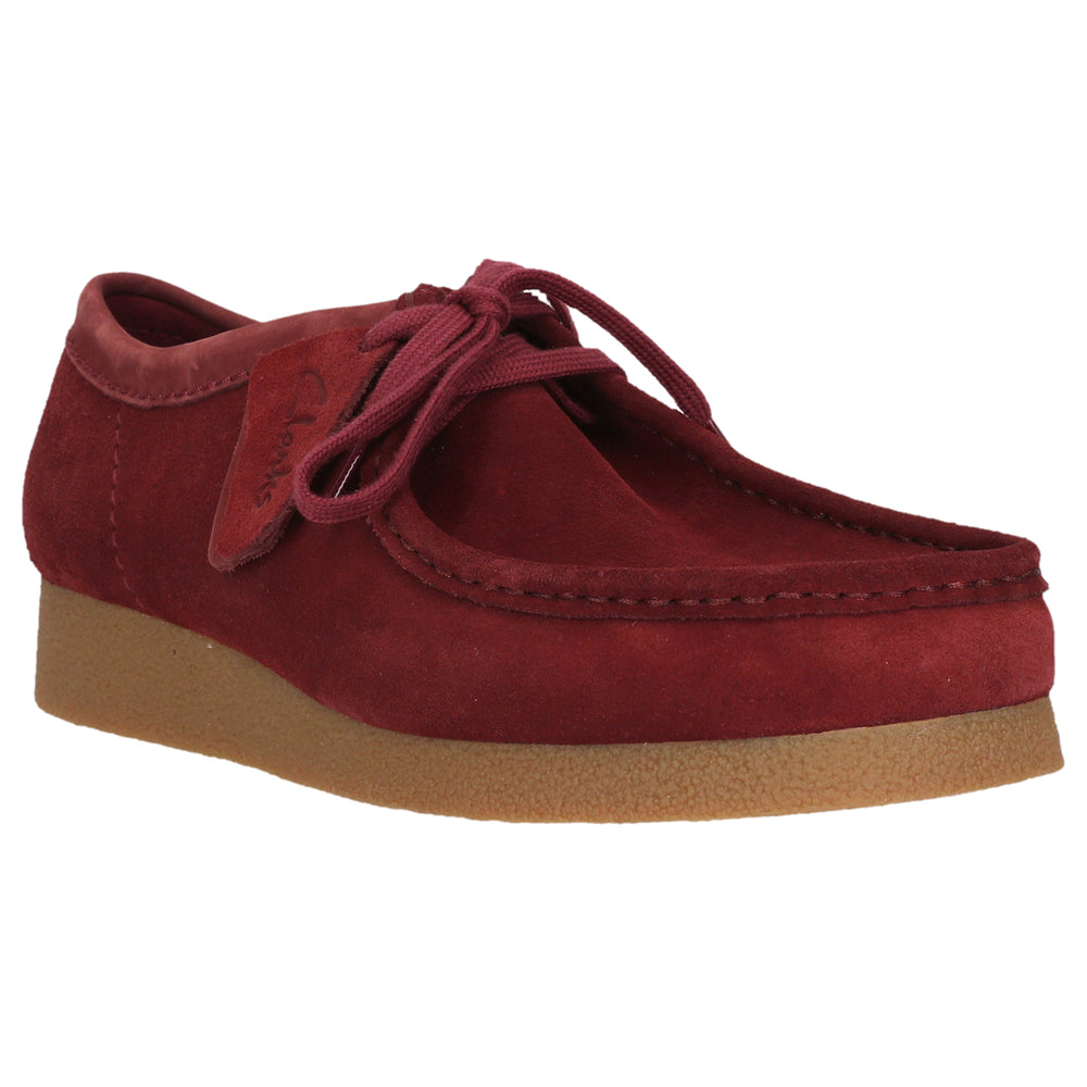 Clarks WallabeeEVO Burgundy Ruskind