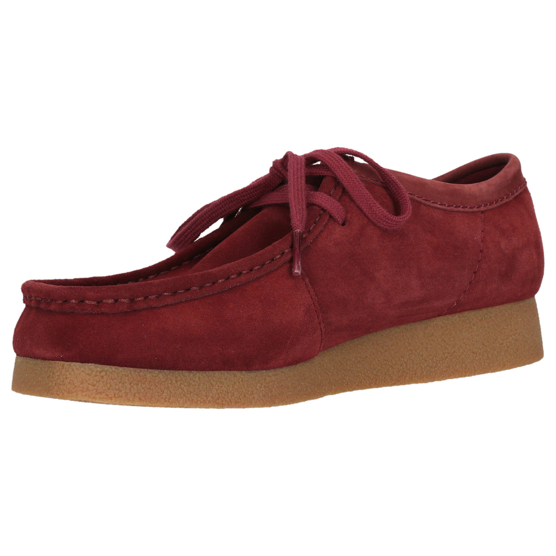 Clarks WallabeeEVO Burgundy Ruskind
