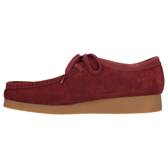 Clarks WallabeeEVO Burgundy Ruskind