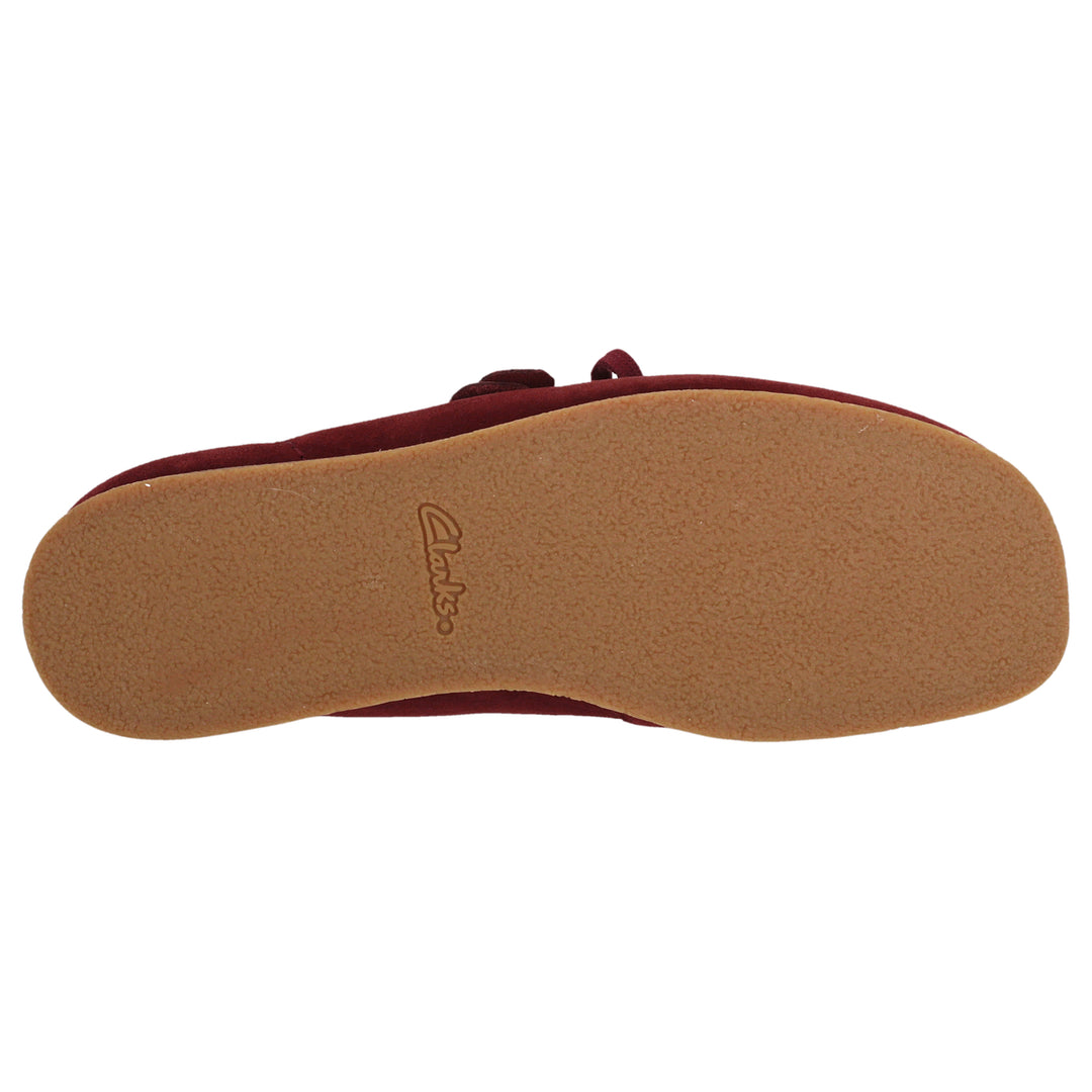 Clarks WallabeeEVO Burgundy Ruskind