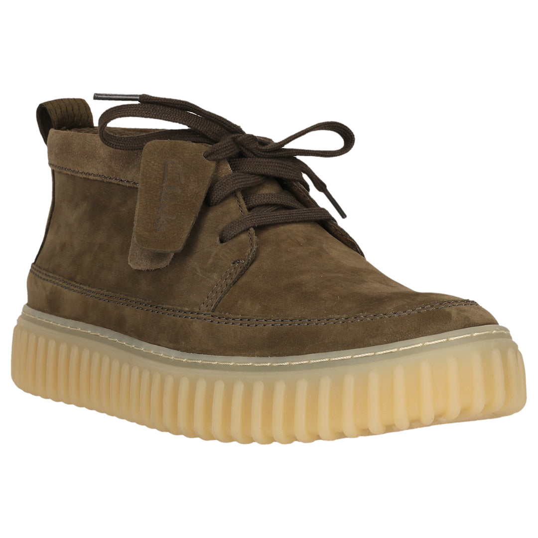 Clarks Torhill Lace Hi G Khaki Ruskind