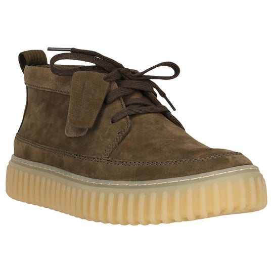 Clarks Torhill Lace Hi G Khaki Ruskind