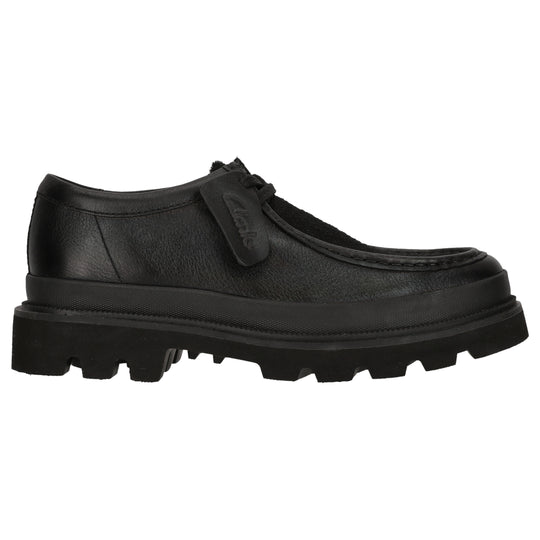 Clarks Badell Seam G Sort læder