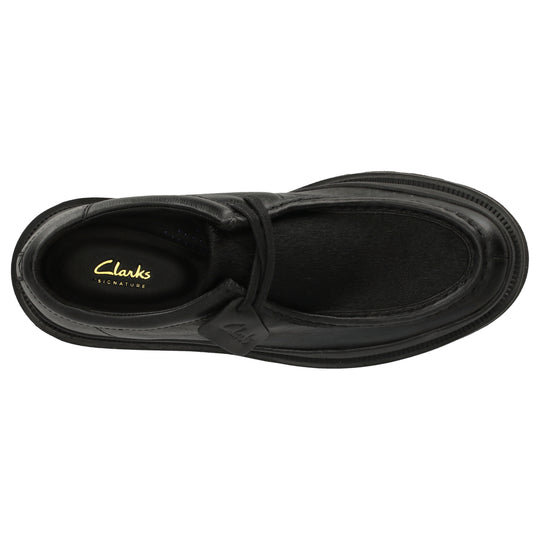 Clarks Badell Seam G Sort læder