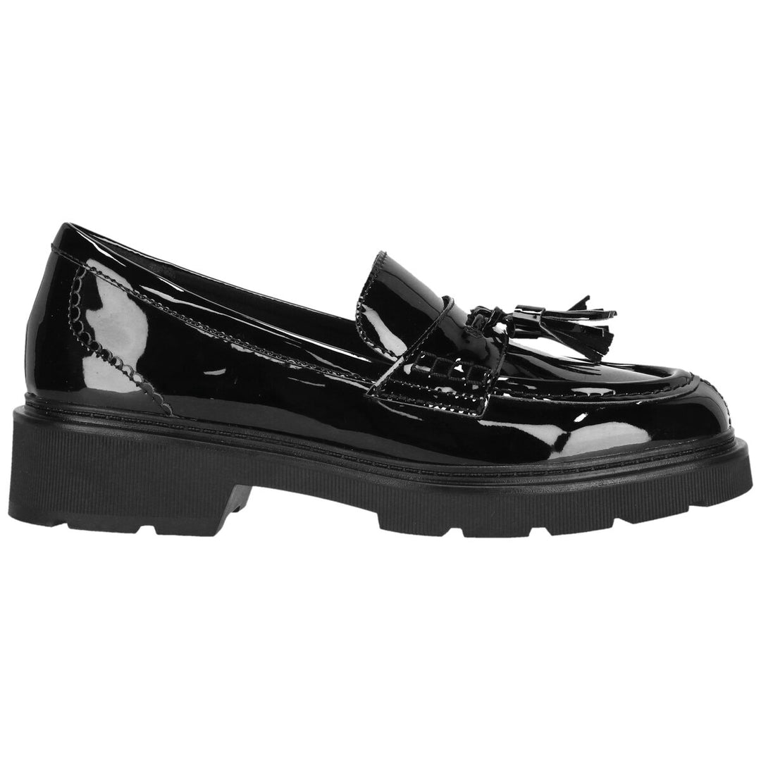 Clarks Lauryl Tassel D Sort Loafer