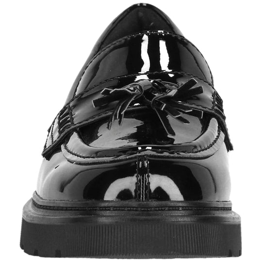 Clarks Lauryl Tassel D Sort Loafer