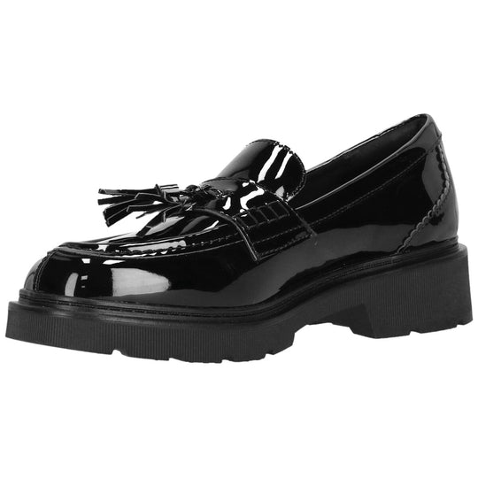 Clarks Lauryl Tassel D Sort Loafer