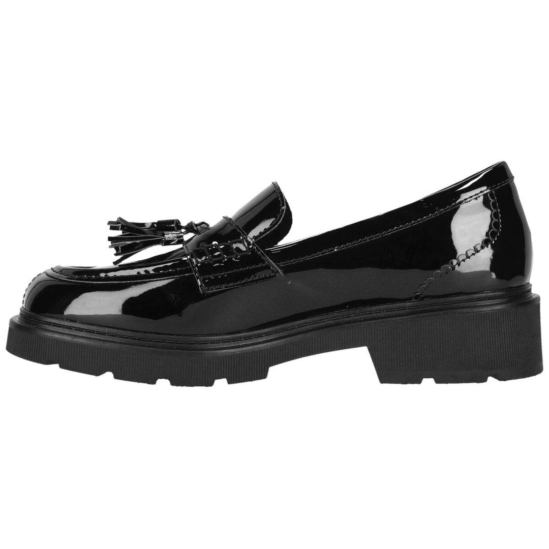 Clarks Lauryl Tassel D Sort Loafer