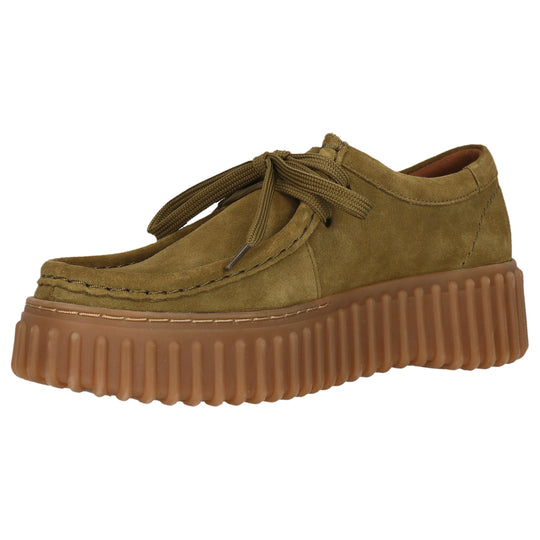 Clarks Torhill Bee Oliven Ruskind