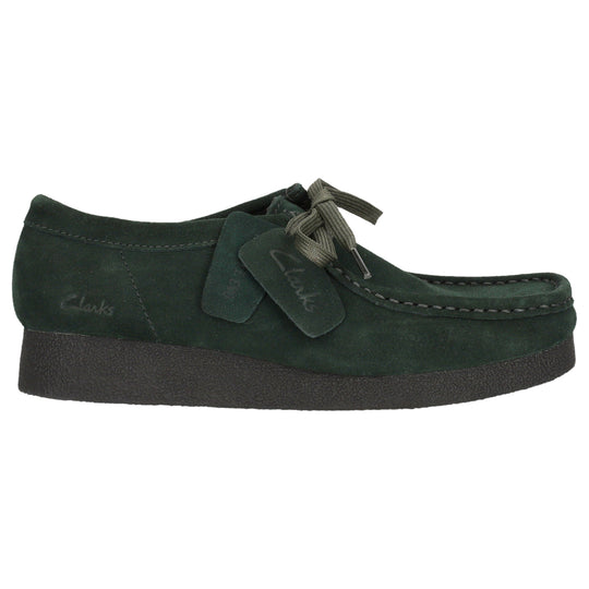 Clarks WallabeeEVOSh Mørkegrøn Ruskind