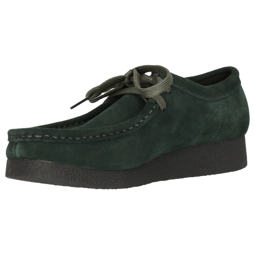 Clarks WallabeeEVOSh Mørkegrøn Ruskind