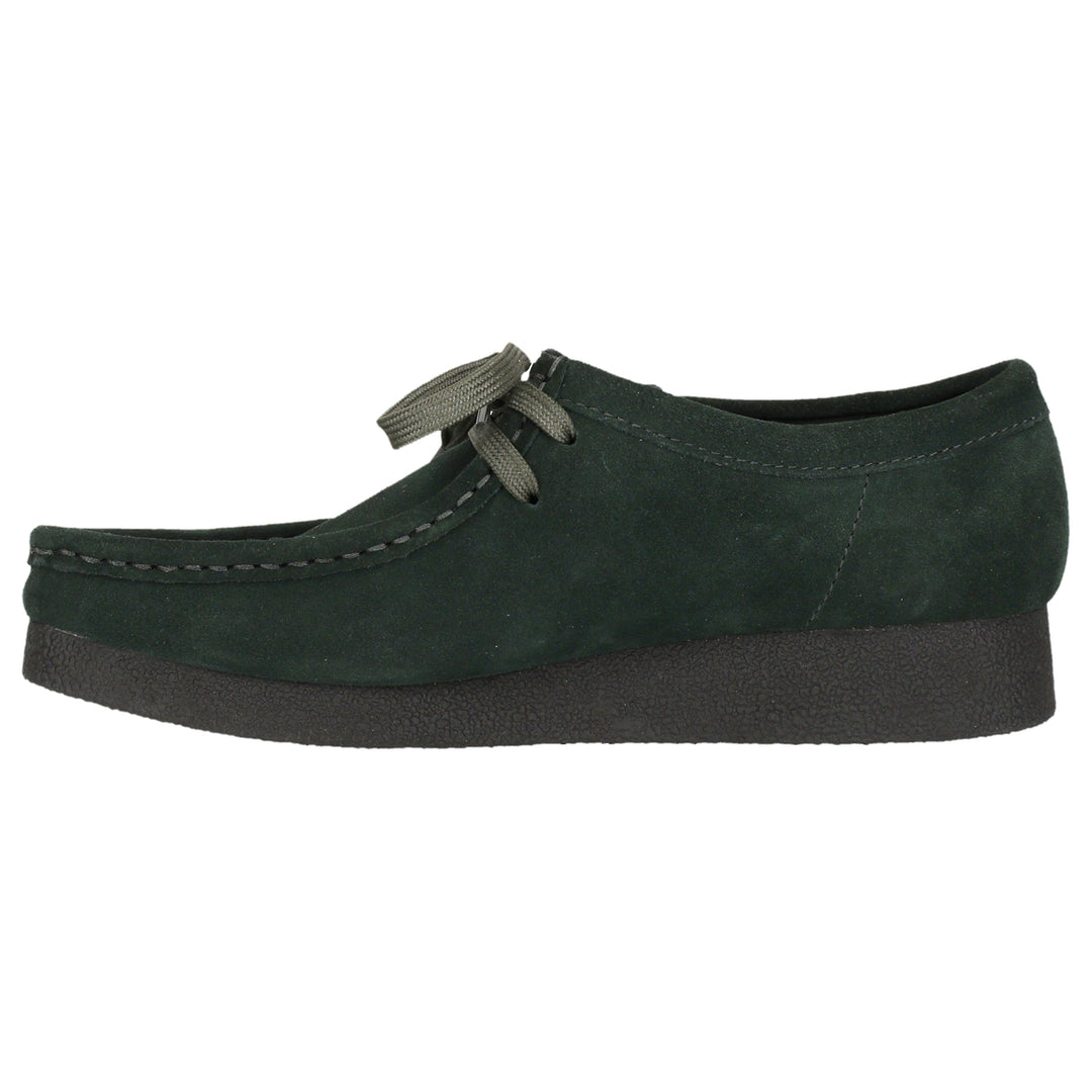 Clarks WallabeeEVOSh Mørkegrøn Ruskind