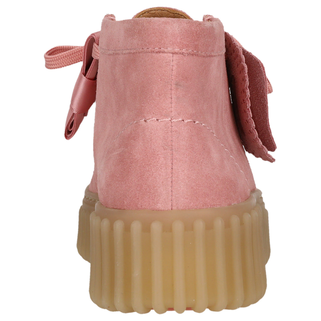 Clarks Torhill Moss D Lyserød Ruskind