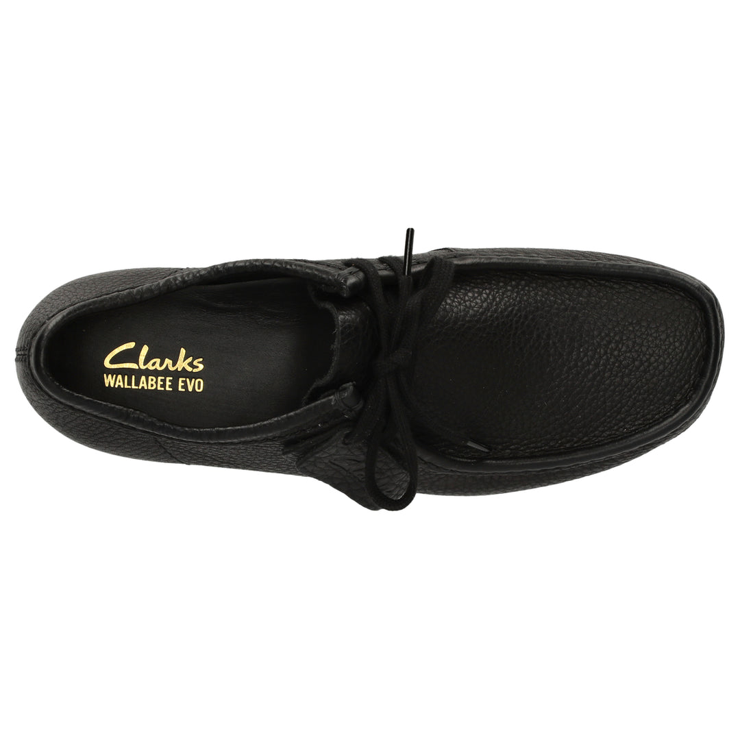 Clarks Wallabee EVO Sort læder
