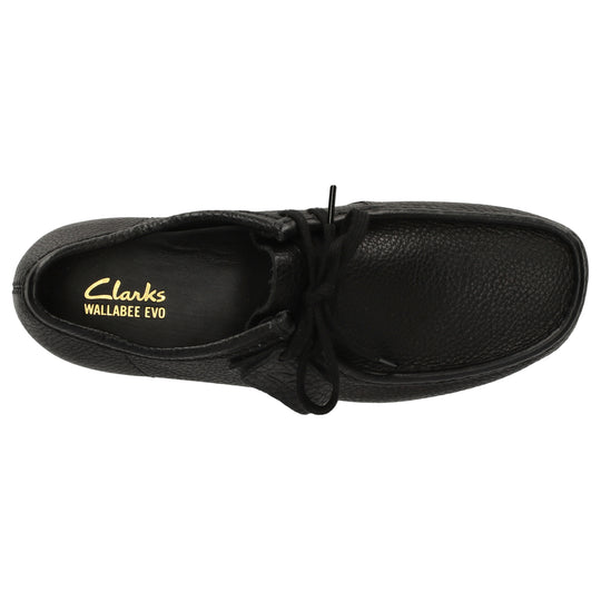 Clarks Wallabee EVO Sort læder
