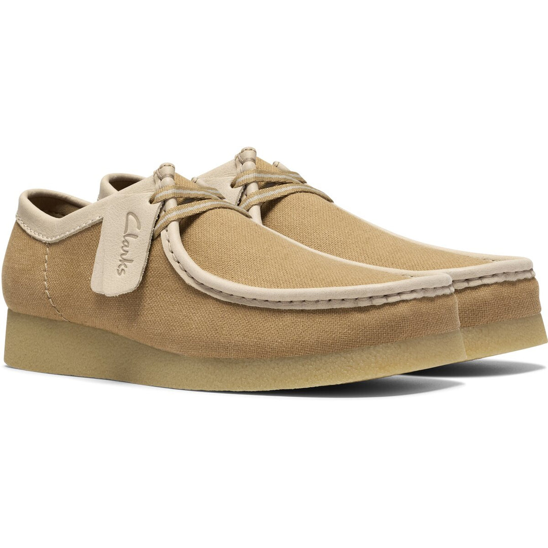Clarks Wallabee Tan Combi
