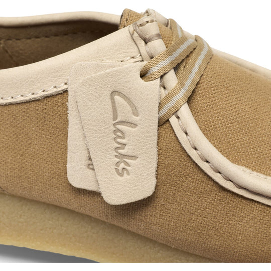 Clarks Wallabee Tan Combi