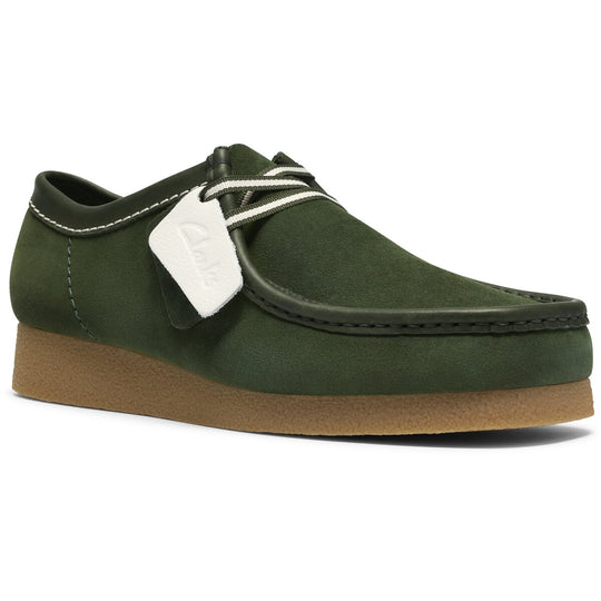 Clarks WallabeeEVO Grøn Ruskind