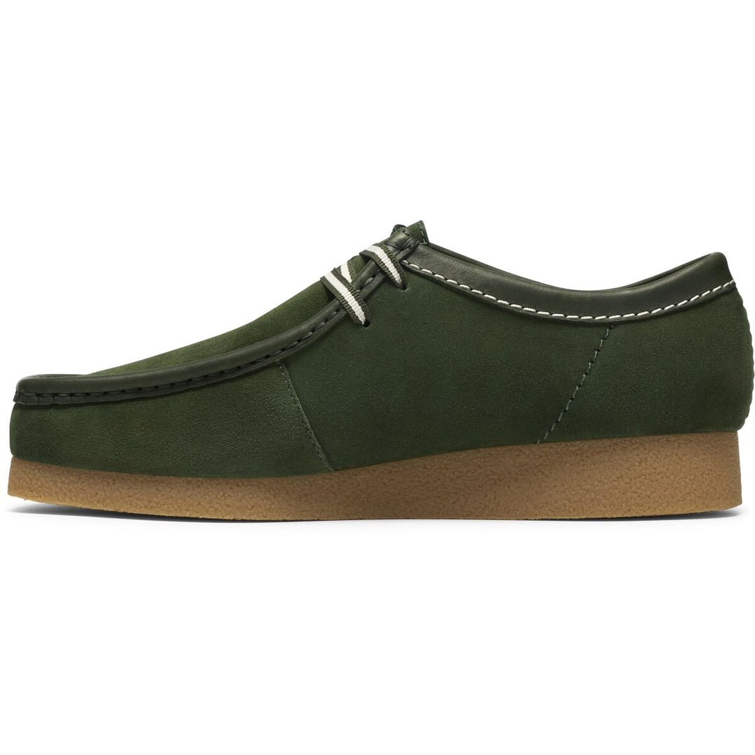 Clarks WallabeeEVO Grøn Ruskind