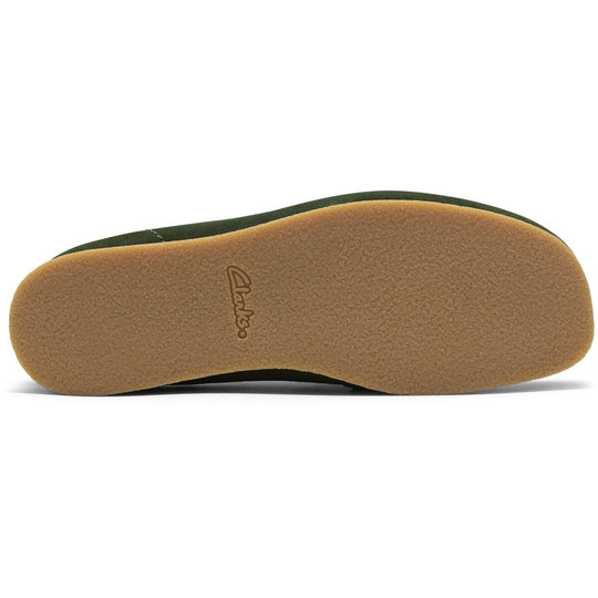 Clarks WallabeeEVO Grøn Ruskind
