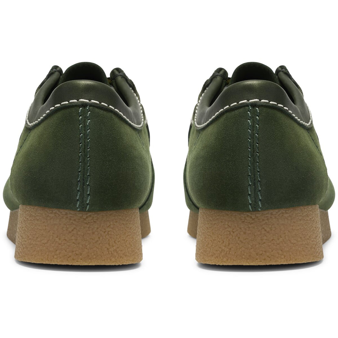 Clarks WallabeeEVO Grøn Ruskind