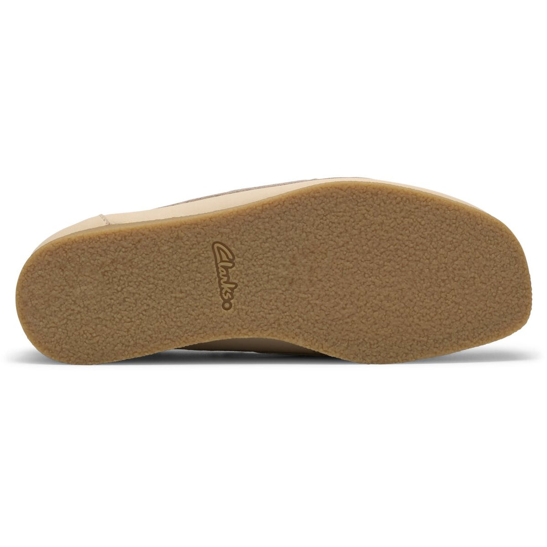Clarks WallabeeEVOSea Cream Hvid Læder Dame