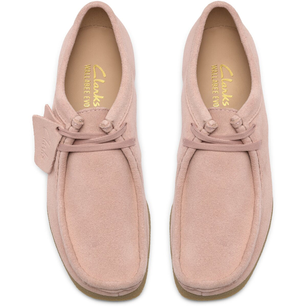 Clarks Wallabee EVOSh Lyserød Ruskind