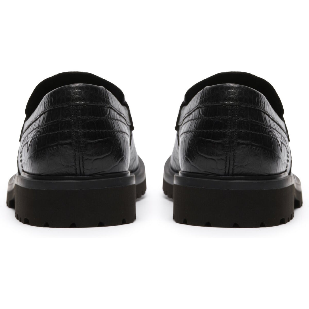 Clarks Berwick Lo Sort Krokodille Læder