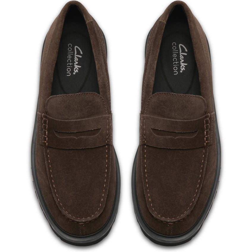 Clarks Berwick Lo Mørkebrun Ruskind