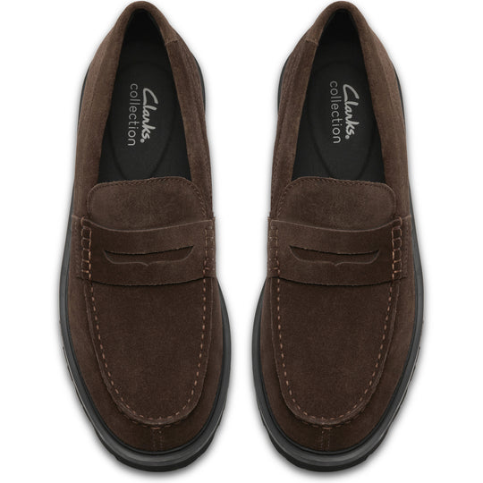 Clarks Berwick Lo Mørkebrun Ruskind