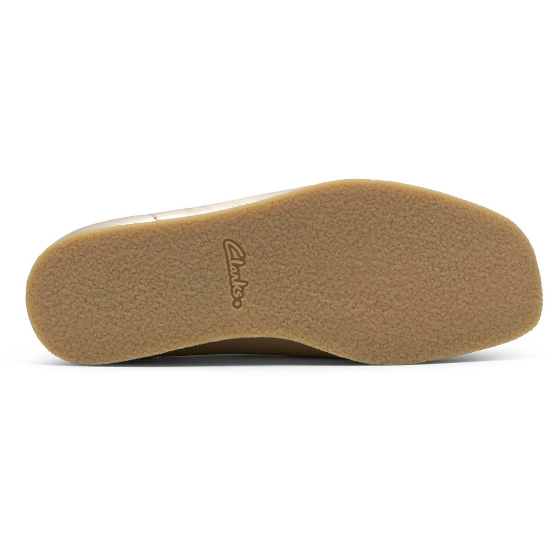 Clarks WallabeeEVOsh D Guld Læder