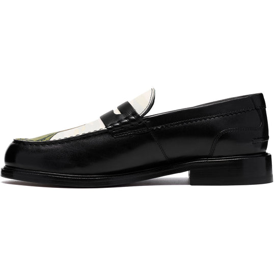 Clarks Craftjames Lo Tower Sort Læder Loafer