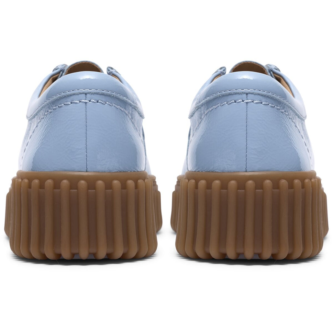 Clarks Torhill Bee LyseBlå Print Patent