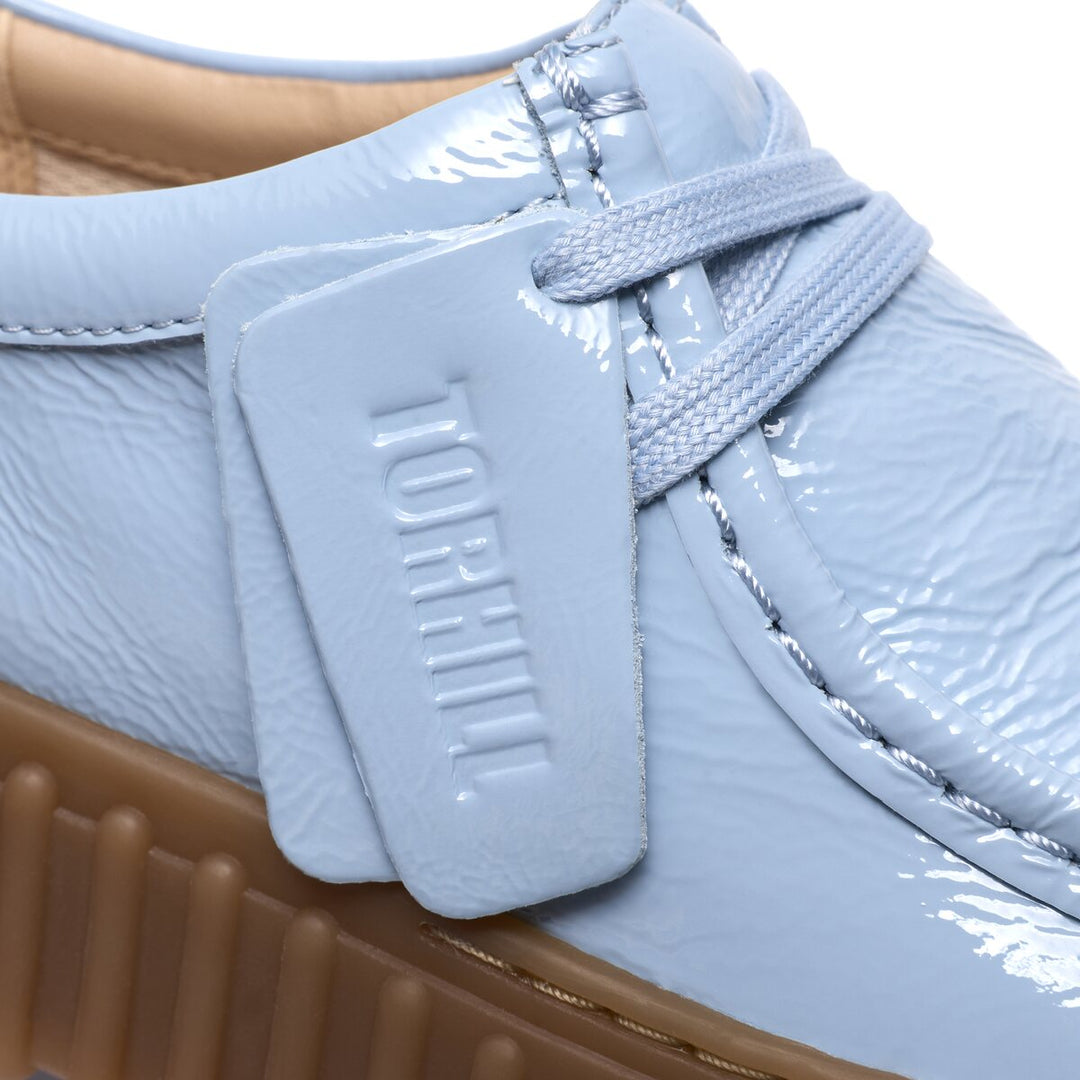 Clarks Torhill Bee LyseBlå Print Patent