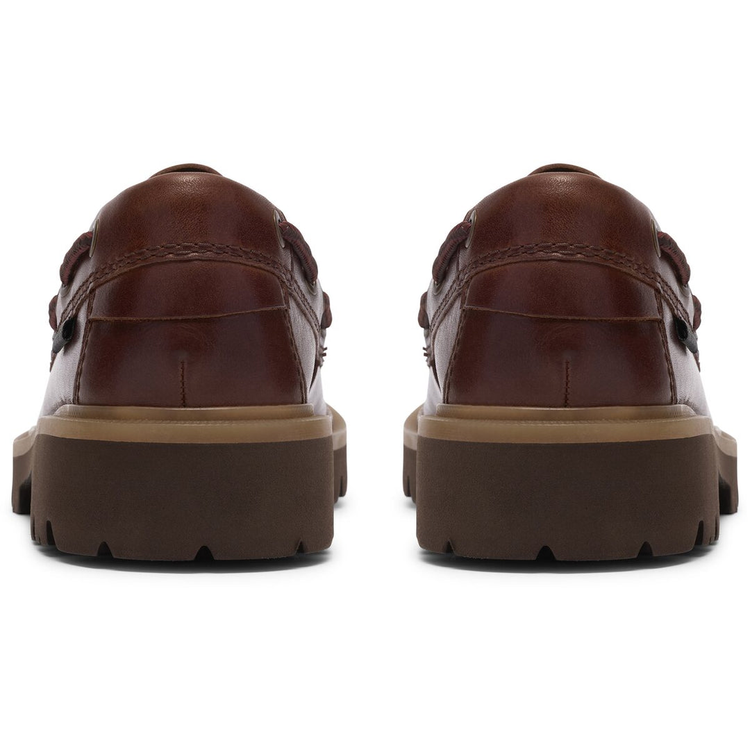 Clarks Cleyhill Boat Mørkebrun Læder Dame