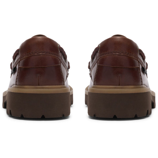 Clarks Cleyhill Boat Mørkebrun Læder Dame