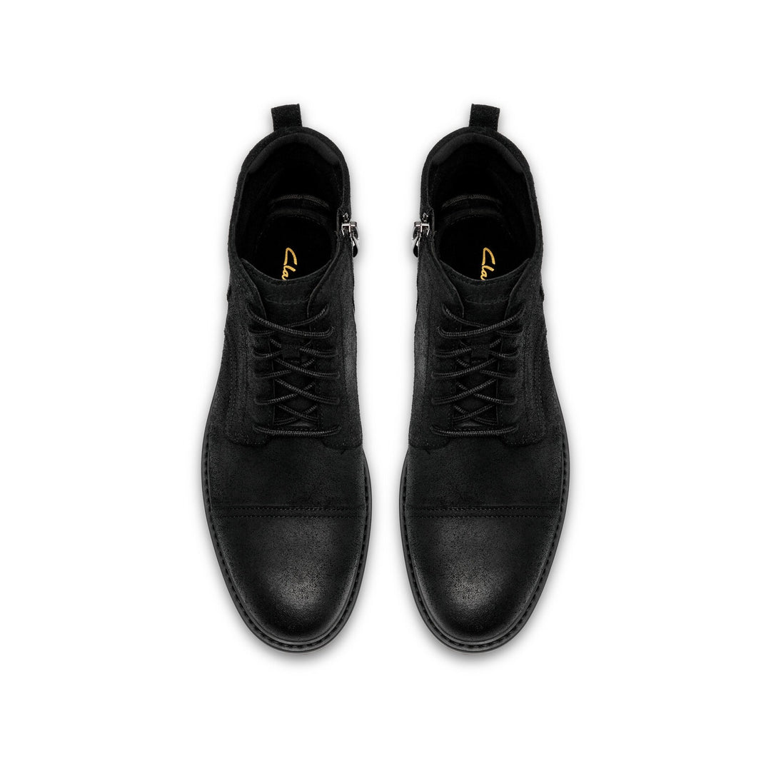 Clarks Aldwin2 Cap G Sort Ruskind
