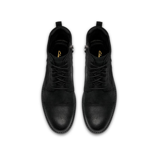 Clarks Aldwin2 Cap G Sort Ruskind