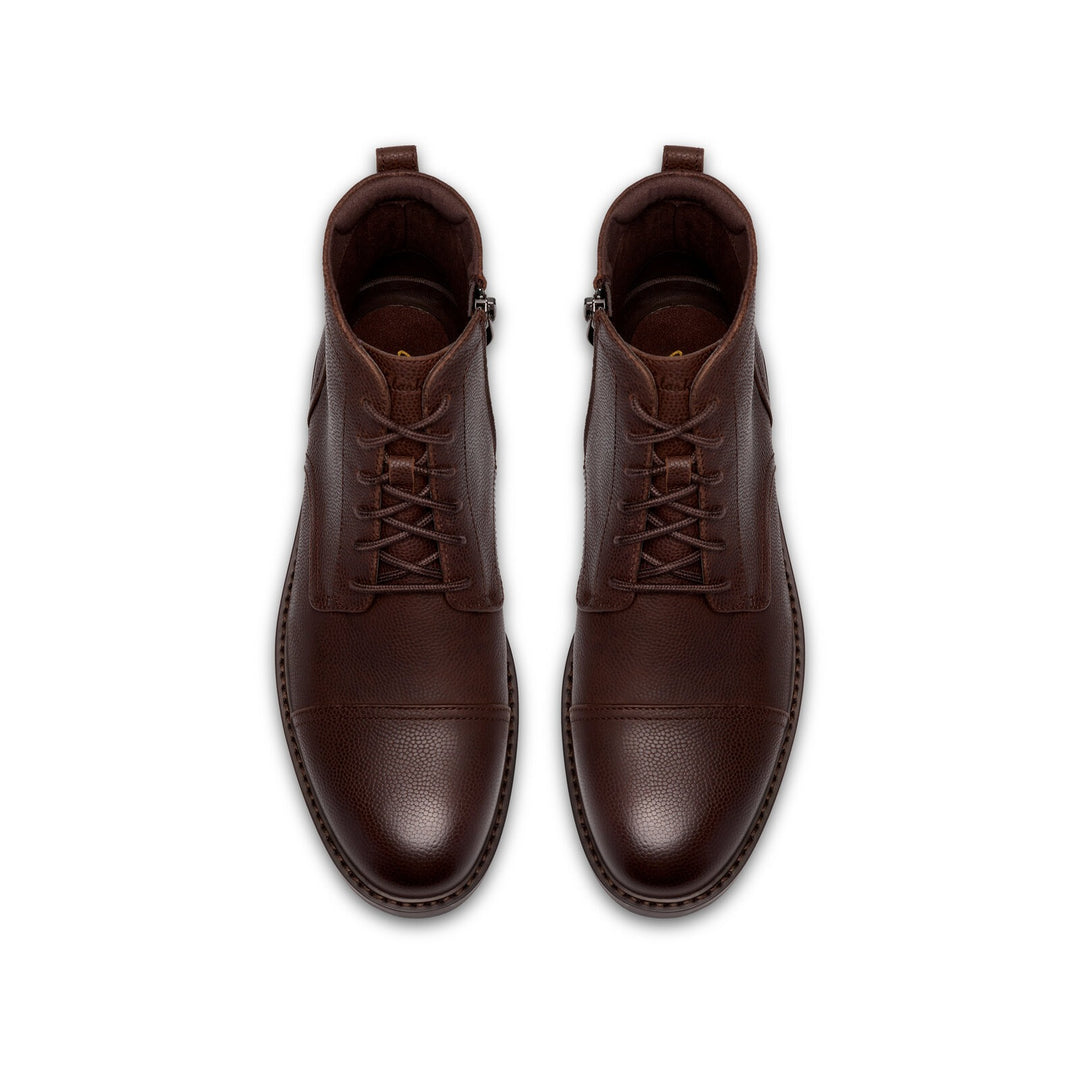 Clarks Aldwin2 Cap G Brun Læder