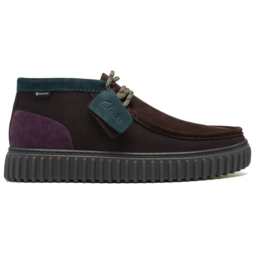 Clarks Torhill Hi Goretex Brun Combi