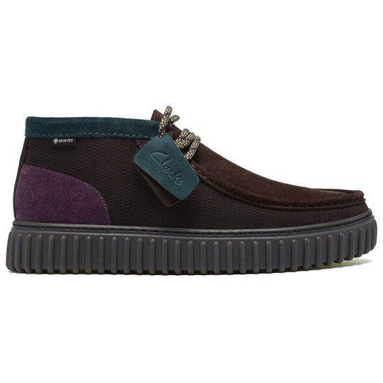 Clarks Torhill Hi Goretex Brun Combi