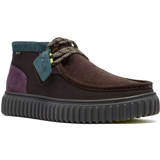 Clarks Torhill Hi Goretex Brun Combi