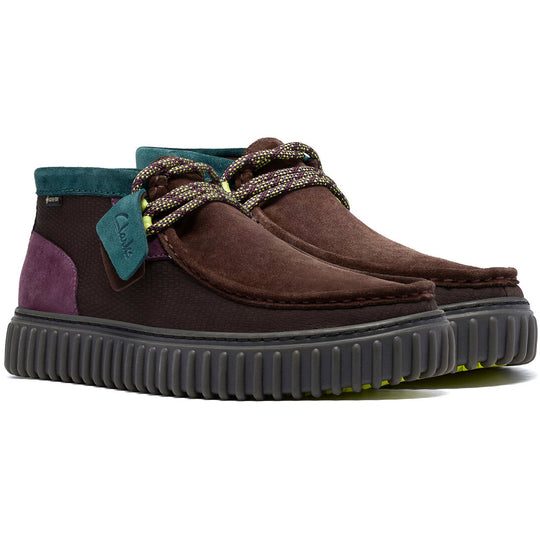 Clarks Torhill Hi Goretex Brun Combi