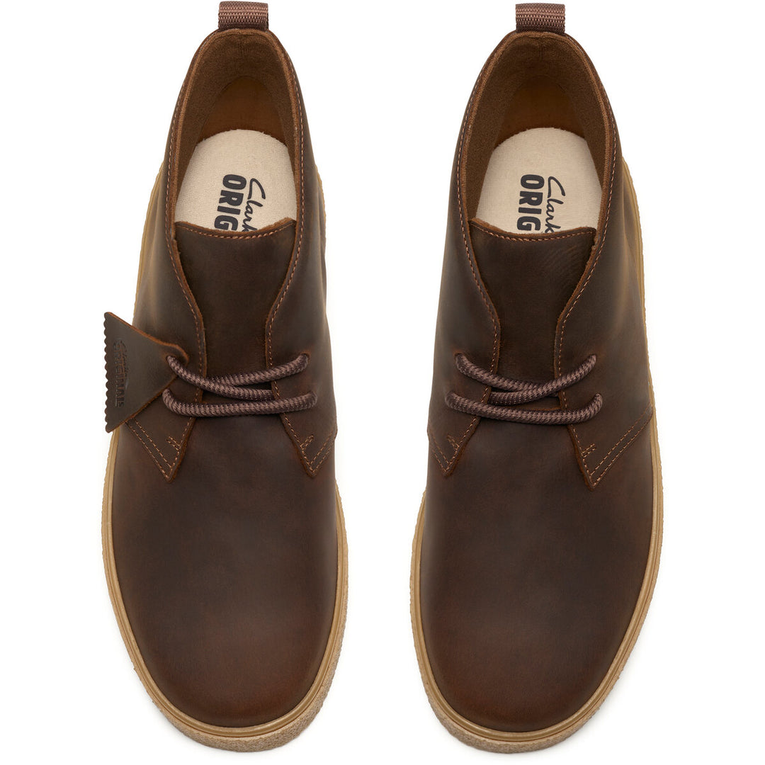 Clarks Boxbee Desert G Beeswax Læder